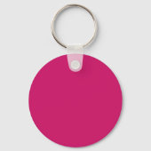 Polka Dot Sleutelhanger (Hot Pink & Grey) (Achterkant)
