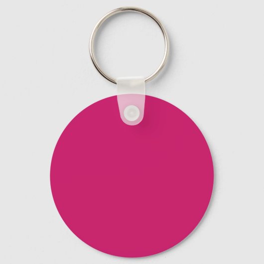 Polka Dot Sleutelhanger (Hot Pink & Grey) (Achterkant)