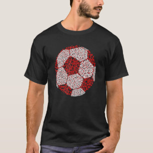 Polka Dot Soccer Player International Dot Day 3 T-shirt