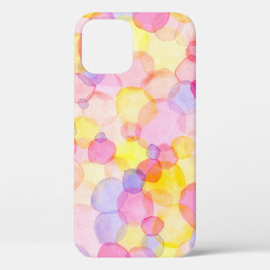 Polka Dot Splash: Kleurrijke Waterverf Case-Mate iPhone Case