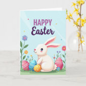 Polka Dot Spring Celebration Card Kaart (Gele Bloem)
