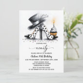 Polka Dot Stiletto Shoes 90th Birthday Kaart (Staand voorkant)