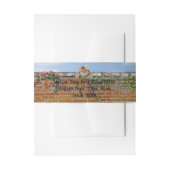 Polka-dot Street Art Scene Uitnodigingen Wikkel (Voorkant Voorbeeld)