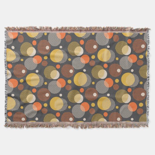 Polka Dot Stripe Pattern Deken (Voorkant)