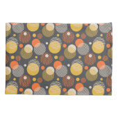 Polka Dot Stripe Pattern Kussensloop (Achterkant-Links)