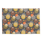 Polka Dot Stripe Pattern Kussensloop (Achterkant-Rechts)