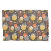 Polka Dot Stripe Pattern Kussensloop (Voorkant-Links)