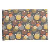 Polka Dot Stripe Pattern Kussensloop (Voorkant-Rechts)