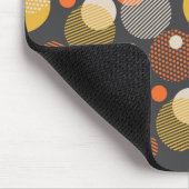 Polka Dot Stripe Pattern Muismat (Hoek)