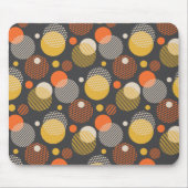 Polka Dot Stripe Pattern Muismat (Voorkant)