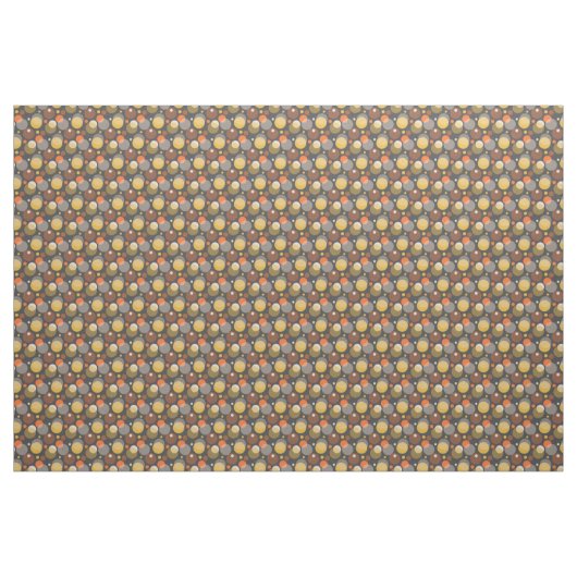 Polka Dot Stripe Pattern Stof (Yard (91,4 cm))