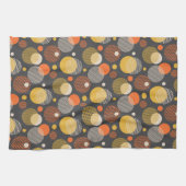 Polka Dot Stripe Pattern Theedoek (Horizontaal)