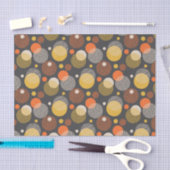 Polka Dot Stripe Pattern Tissuepapier (Craft)
