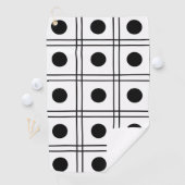 Polka Dot Stripes Golfhanddoek (Insitu)