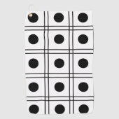 Polka Dot Stripes Golfhanddoek (Voorkant)