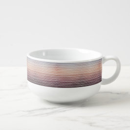 Polka Dot Stripes Sunset Snowfall Design  Soepkom