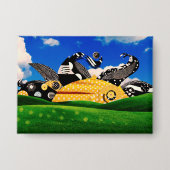 POLKA DOT SUN! BUTTON (Voorkant)