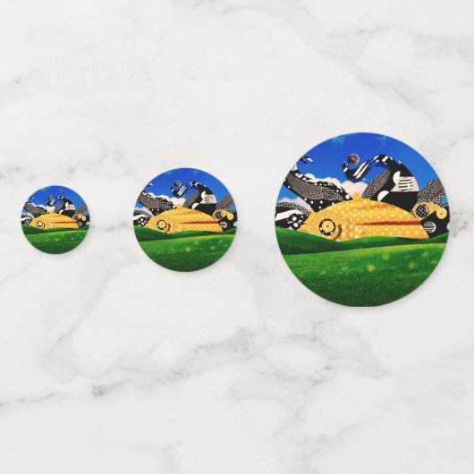 POLKA DOT SUN! CONFETTI (Voorkanten)