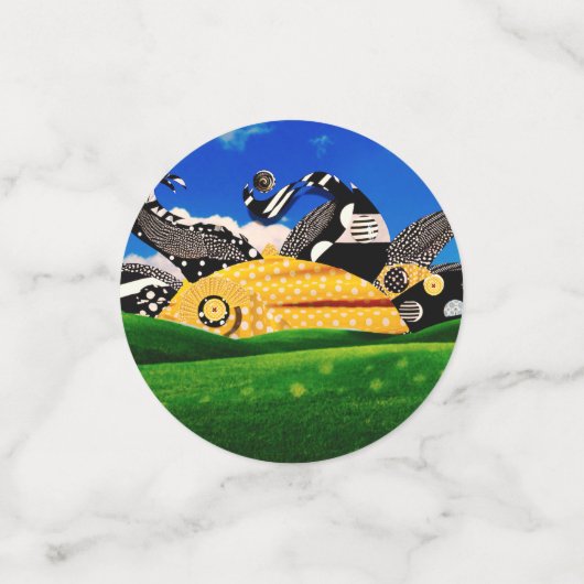 POLKA DOT SUN! CONFETTI (Kleine voorkant)