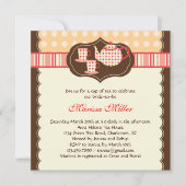 Polka Dot Tea Pot Bridal Shower Kaart (Voorkant)