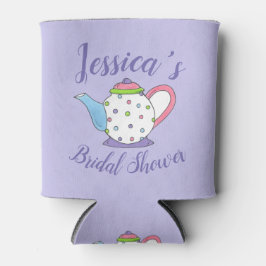 Polka Dot Teapot Aftermiddag Tea Bridal Baby showe Blikjeskoeler
