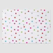 Polka Dot Tissue Paper
