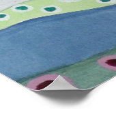 Polka Dot Tree door Heather Saulsbury Poster (Hoek)