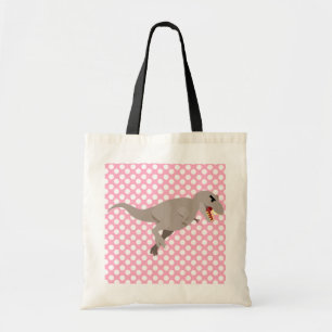 Polka Dot Tyrannosaurus Tas