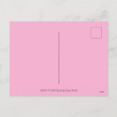 POLKA DOT UNICORN EN EASTER EGG BASKET, VANTASY FEESTDAGENKAART (Achterkant)