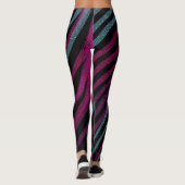 Polka Dot universele GYM running zwart ontwerp Leggings (Achterkant)