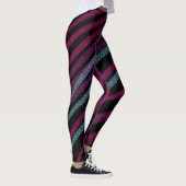 Polka Dot universele GYM running zwart ontwerp Leggings (Rechts)