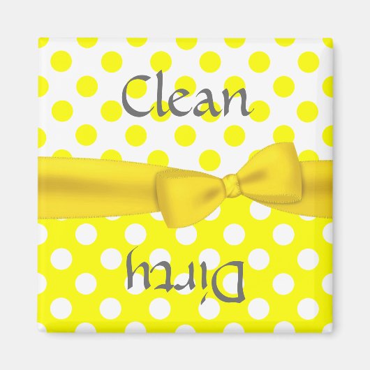  Polka Dot Vaatwasser Magneet (Voorkant)