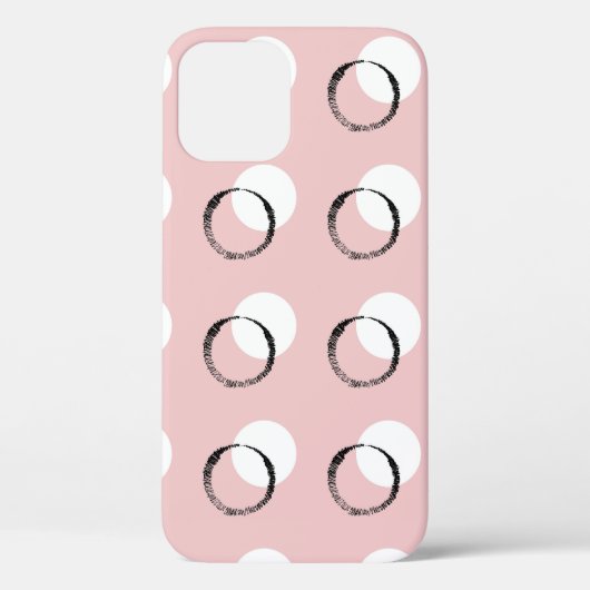 Polka dot, veelzijdig naadloos patroon Case-Mate iPhone case (Achterkant)