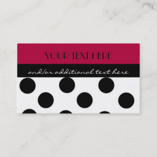 Polka Dot Visitekaartje