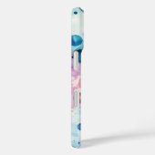 Polka Dot-Waterverf Case-Mate iPhone Case (Achterkant / Rechts)