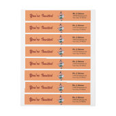 Polka Dot Witch | Etiket omhulsel (Vel)