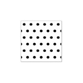 Polka Dot Wood Stamp (Midnight Blue & Soft Pink) Rubberstempel (Afrduk)