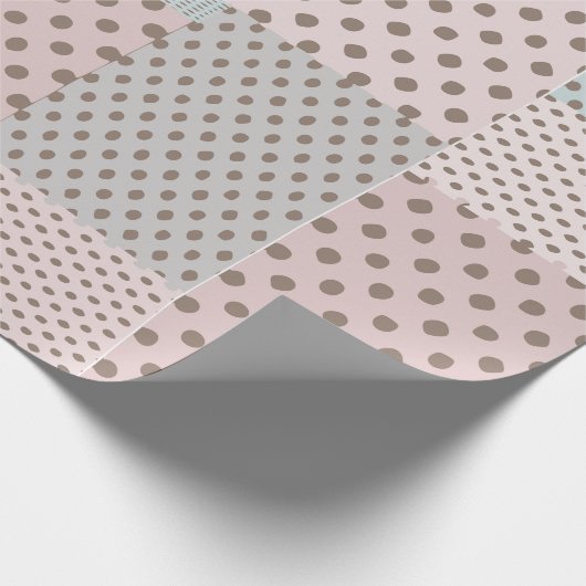 polka Dot Wrapping paper Cadeaupapier (Hoek)
