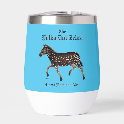 Polka Dot Zebra English Pub (Voorkant)