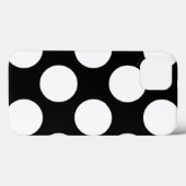 Polka Dot (zwart & wit) Elke maat  Case-Mate iPhone Case (Achterkant (horizontaal))