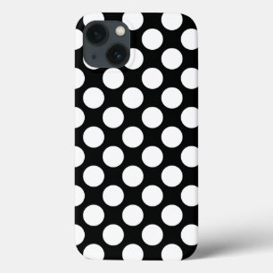 Polka Dot (zwart & wit) Elke maat  Case-Mate iPhone Case