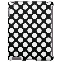 Polka Dot (zwart & wit) Elke maat Case-Mate iPhone Case