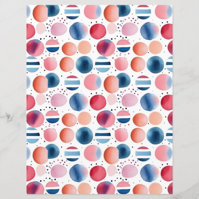 Polka Dots and Stripes 19 (Achterkant)