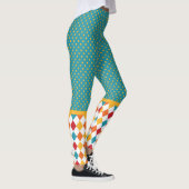 Polka Dots & Argyle Leggings (Rechts)