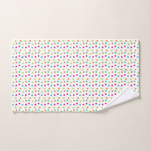 Polka Dots Bad Handdoek (Handdoek)