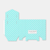 Polka Dots Bedankdoosjes (Uitgevouwen)