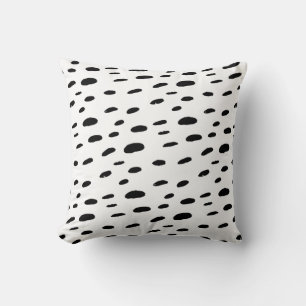 Polka Dots Black Polka Dots Dalmatian Pattern Kussen