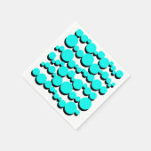 Polka Dots Bubbles Servet (Hoek)