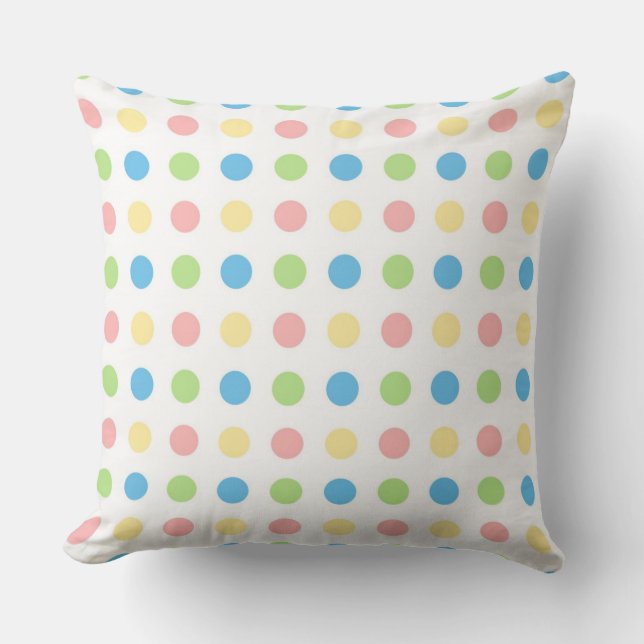 Polka Dots Buitenkussen (Voorkant)