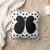 Polka Dots Butterfly Kussen (Deken)